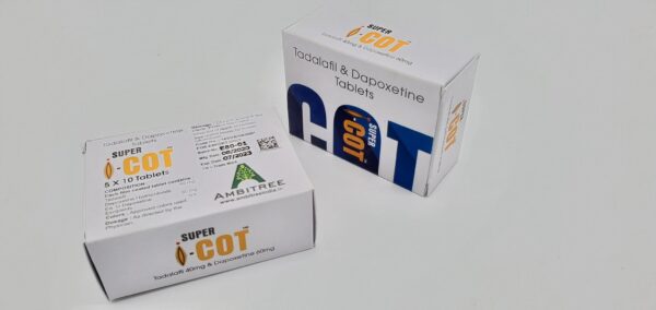 Ambitree Super i-Cot Tadalafil ＆ Dapoxetine tadarise 超級犀利士希愛力雙效 香港藥店正品 10粒一板 - Image 2